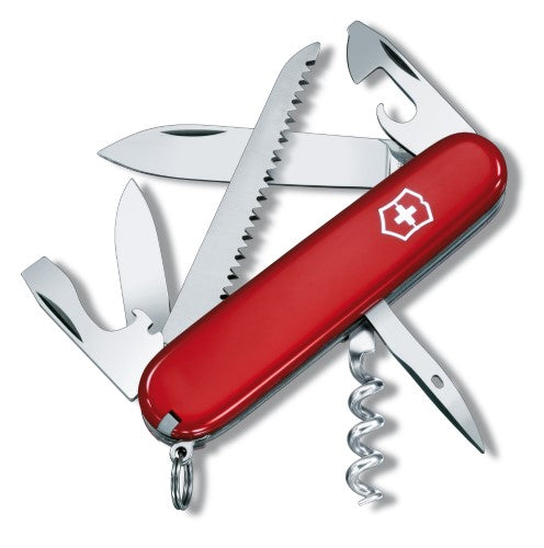 Swiss Army Knife - VICTORINOX SAK Camper (Red)