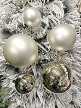 Tree Ornament - Xmas Bauble Ball 15cm (Champagne Gloss)