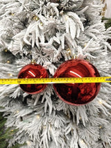 Tree Ornament - Xmas Bauble Ball 15cm (Red Gloss)