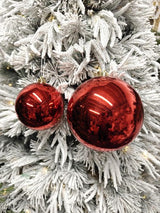 Tree Ornament - Xmas Bauble Ball 15cm (Red Gloss)