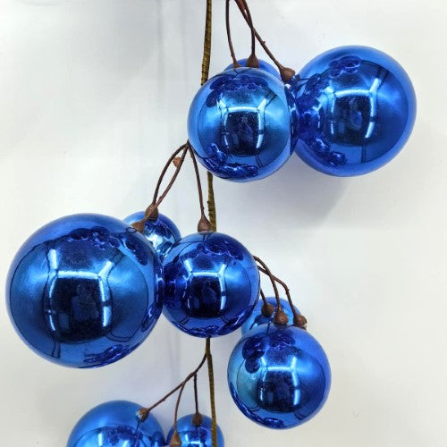 Christmas Baubles Garland - 200cm (Blue)