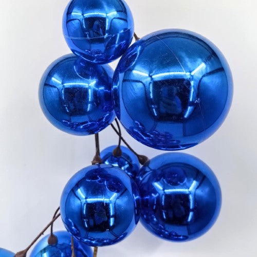 Christmas Baubles Garland - 200cm (Blue)