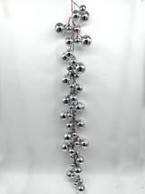 Christmas Baubles Garland - 200cm (Silver)