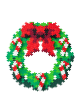 Plus Plus Puzzle By Number - Christmas Wreath
