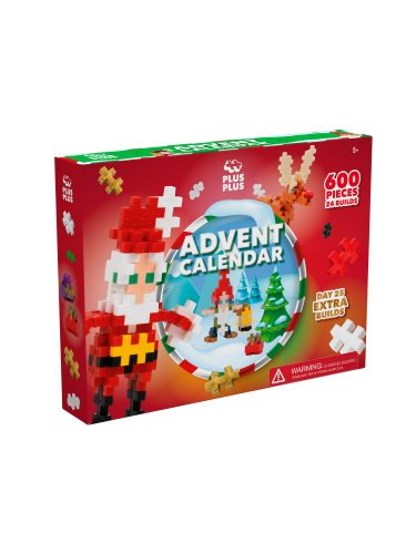 Plus Plus Christmas Advent Calendar - Santa's World