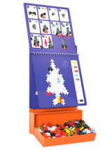 Plus Plus Activity Pad Puzzle by Number - Space