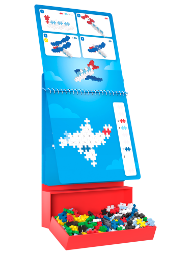Plus Plus  Activity Pad Puzzle by Number - Transportation