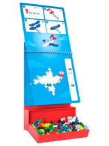 Plus Plus  Activity Pad Puzzle by Number - Transportation