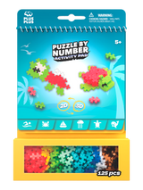Plus Plus Activity Pad Puzzle by Number - Ocean