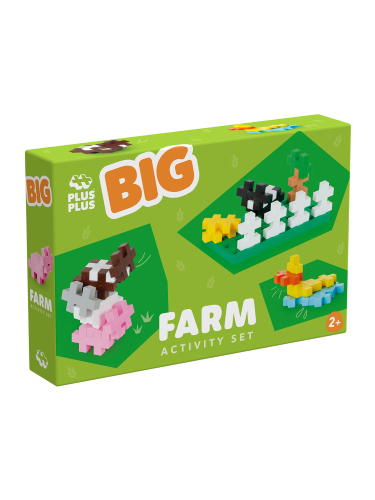 Plus Plus Building Set - BIG Activity (40pc Farm)