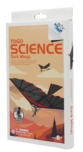 Play Stem Science to Go DARK WINGS Ornithopter (carbon fibre)