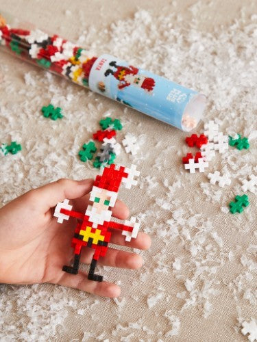 Plus Plus Building Set - Santa Mix (100pc Tube)
