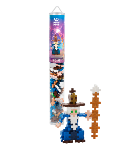 Plus Plus Building Set - Wizard Mix (100pc Tube)