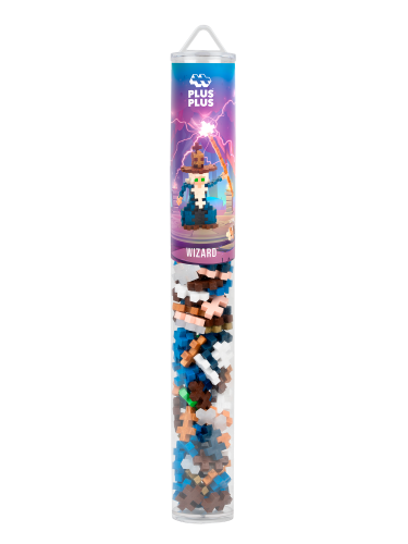 Plus Plus Building Set - Wizard Mix (100pc Tube)