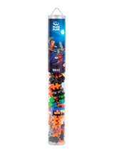Plus Plus Building Set - Ninja Mix (100pc Tube)