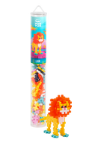 Plus Plus Building Set - Lion (100pc Tube)
