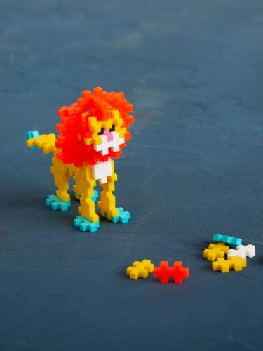 Plus Plus Building Set - Lion (100pc Tube)