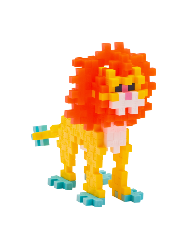 Plus Plus Building Set - Lion (100pc Tube)