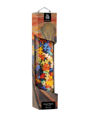 Plus Plus Building Set - nspired Edvard Munch The Scream