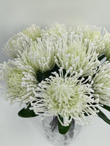 Artificial Cut Stem Warata (White)