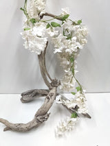 Artificial Wisteria Garland - 200cm (White)