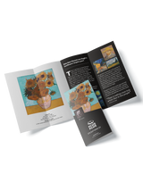 Plus Plus Building Set - Inspired Van Gogh Sunflowers