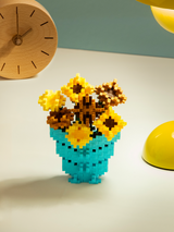 Plus Plus Building Set - Inspired Van Gogh Sunflowers