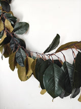 Artificial Magnolia Leaf Garland - Large