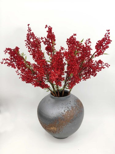 Artificial Nandina Berry Spray (Red)