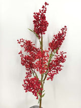 Artificial Nandina Berry Spray (Red)