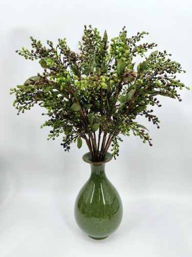 Artioficial Berry Spray (Green Red)