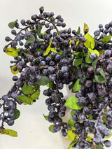 Artificial Droopig Berry Spray (Black)