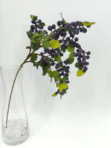 Artificial Droopig Berry Spray (Black)