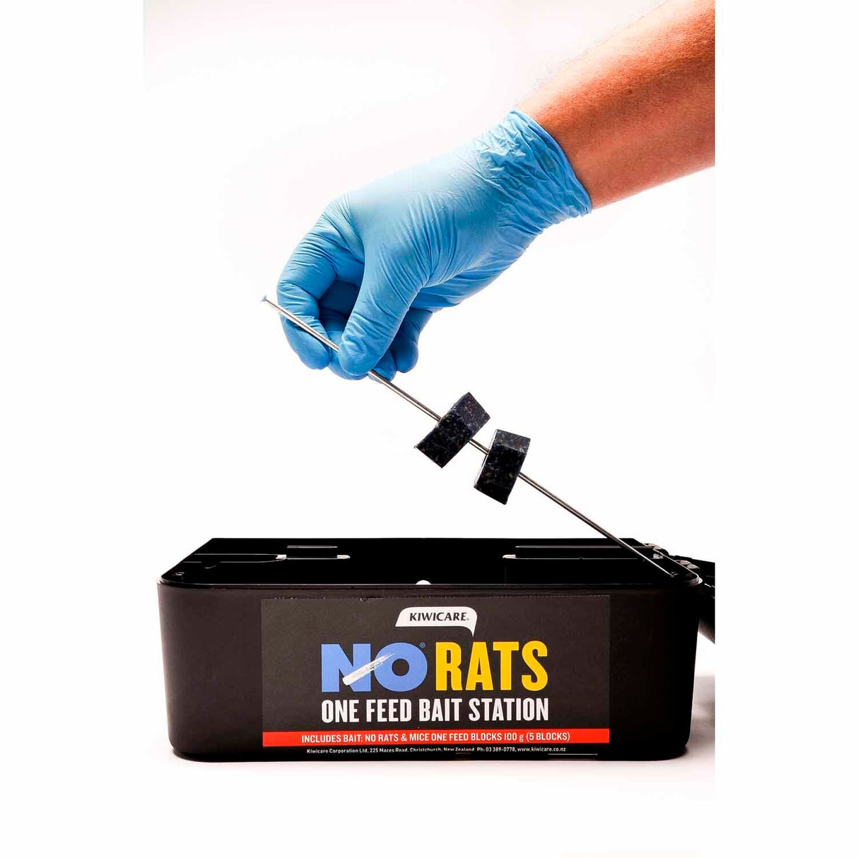 NO Rats One Feed Bait Station - Kiwicare (Prefilled)