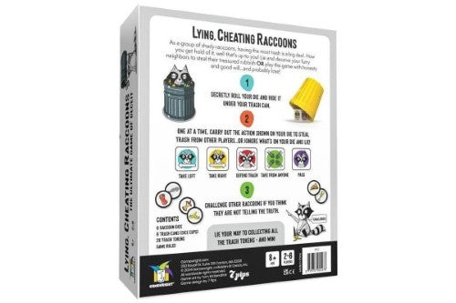 Family Game - Lying Cheating Racoons