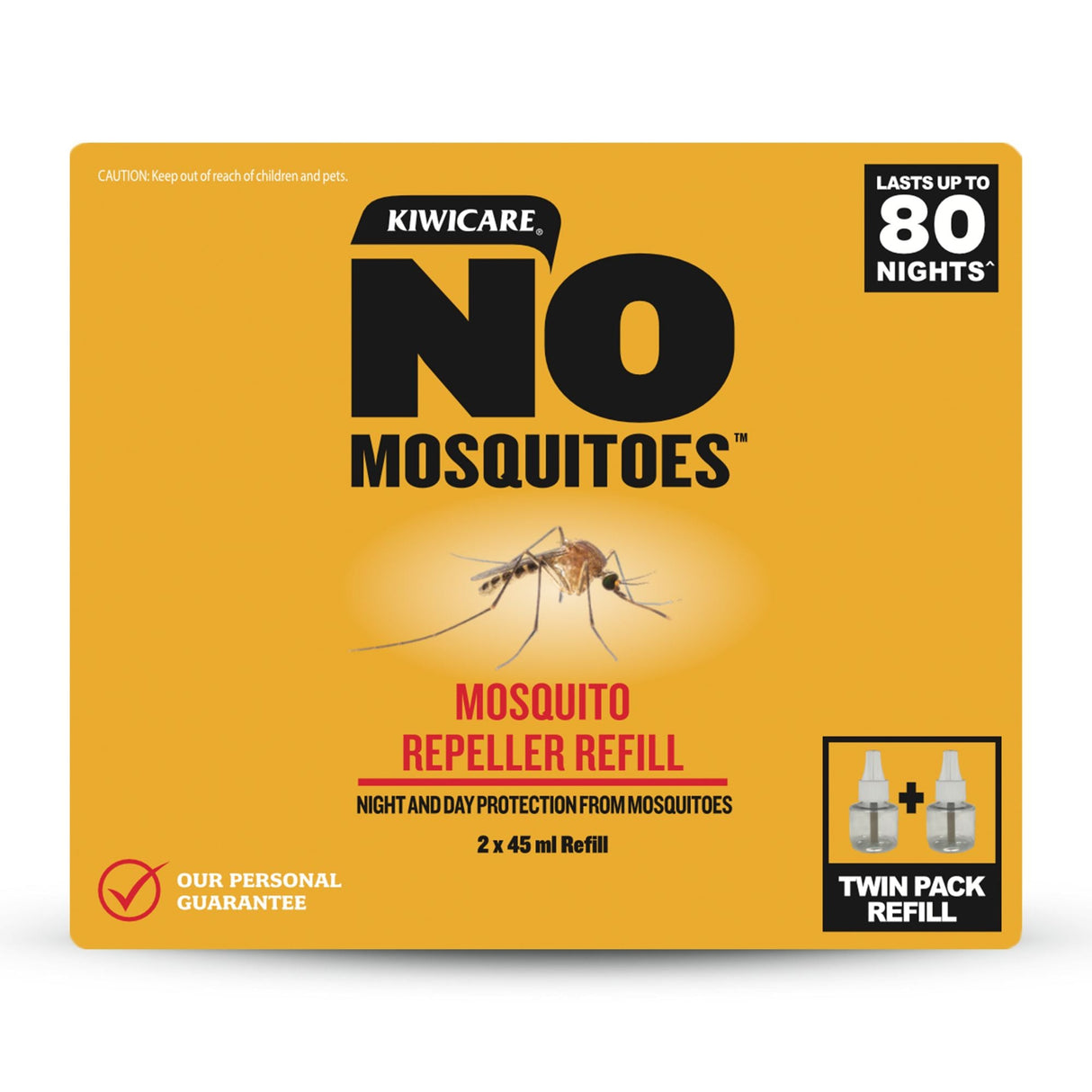 NO Mosquitoes Plug in Repeller Refill Twin Pack - Kiwicare
