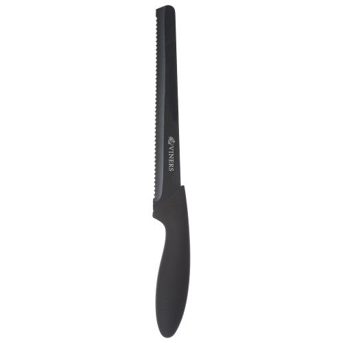 Bread Knife - Viners Assure 20cm / 8" (Black)
