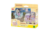 Sylvanian Families Amusement Park Ride Set (Plane & Train)