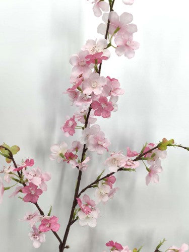 Artificial Realistic Cherry Blossom Spray (Pink)