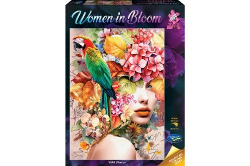 Jigsaw Puzzle -  Woman in Bloom Wild Flower (1000pcs)