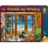 Jigsaw Puzzle - Outside my Window Birdwatchers View (1000pcs)
