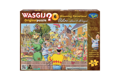 Jigsaw Puzzle - Wasgij Retro Original #6 Bloomin Marvellous (500XL pcs)
