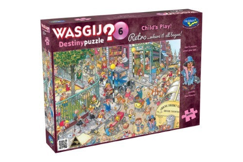 Jigsaw Puzzle - Wasgij Retro Destiny #6 Childs Play (500XL pcs)