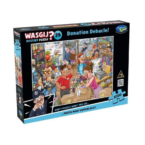 Jigsaw Puzzle - Wasgij Mystery #29 Donation Debacle (1000pcs)