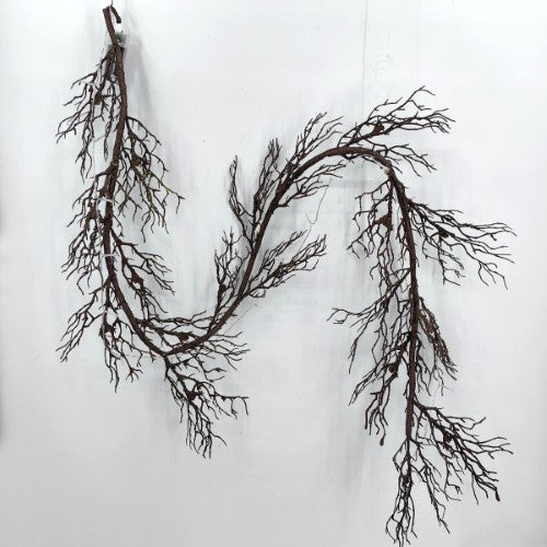 Artificial Brown Twig Garland (6')