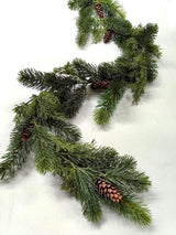 Artificial Spruce Pine Garland with Cone (180cm)