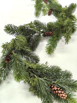 Artificial Spruce Pine Garland with Cone (180cm)