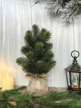 Artificial 18" Green Spruce Pine Tree 47cm