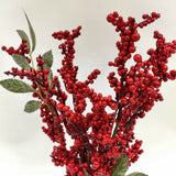 Artificial Mixed Red Berry Bundle