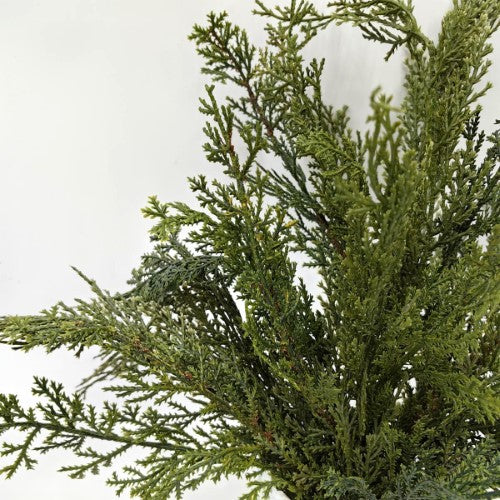 Real Touch Cedar Pine Bush (40cm)